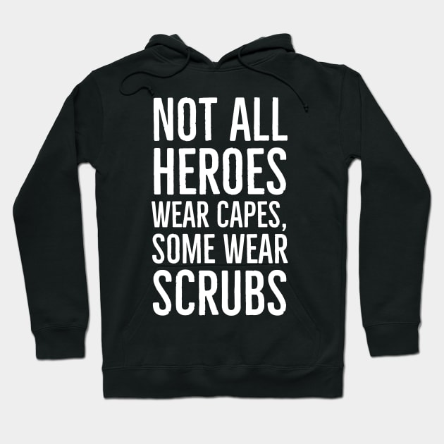 Not All Heroes Wear Capes Hoodie by evokearo